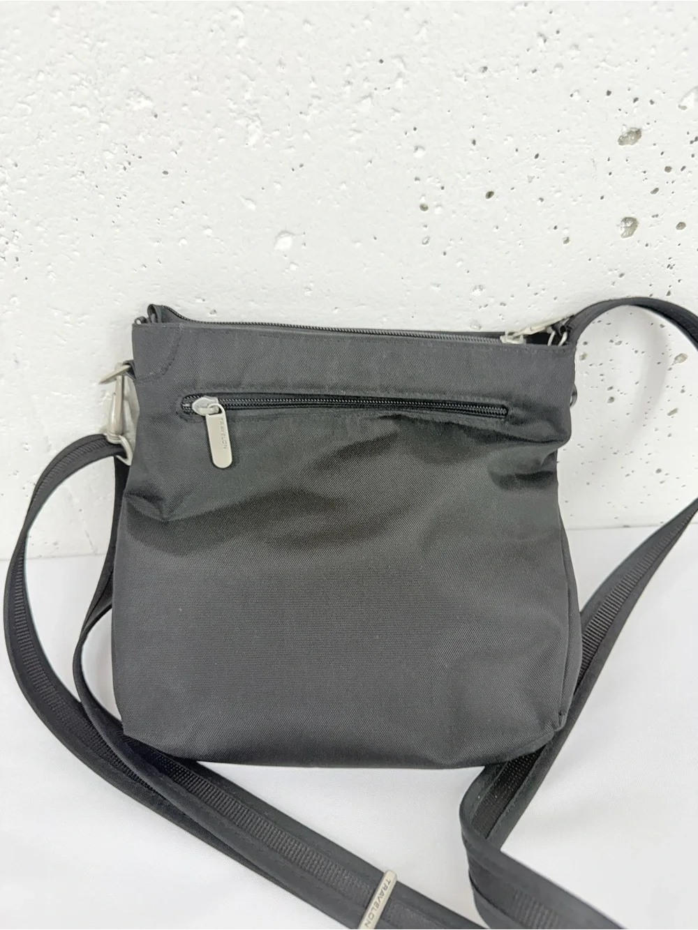 Travelon RFID Anti-Theft Classic Mini Shoulder Black Crossbody Bag